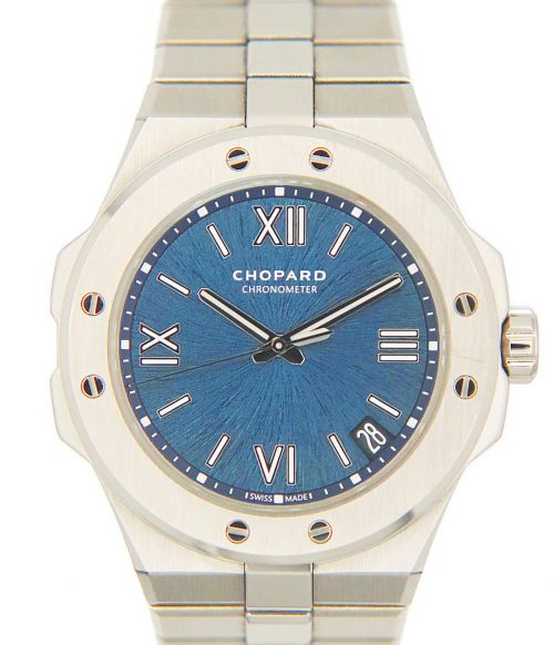 CHOPARD（ショパール）CHOPARD (ショパール) アルパインイーグル　ラージ ネイビー サイズ:41mmの古着・服飾アイテム
