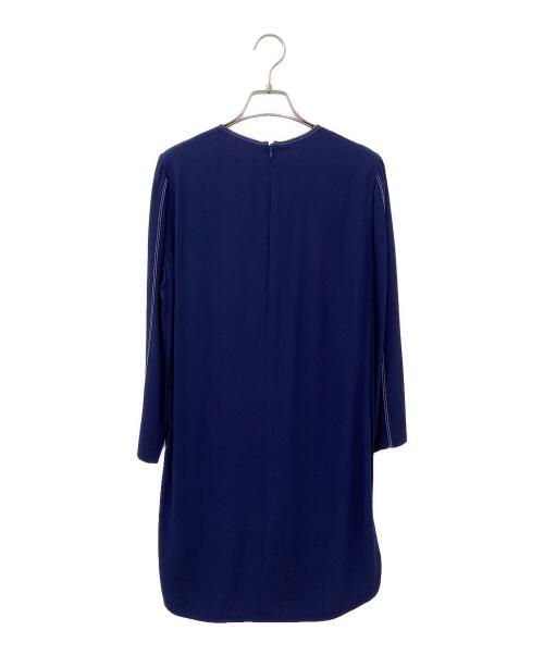 MARNI（マルニ）MARNI (マルニ) チュニックブラウス ネイビー サイズ:40の古着・服飾アイテム