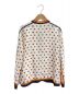HERMES (エルメス) 総柄シルクジャケット ホワイト サイズ:34：49800円
