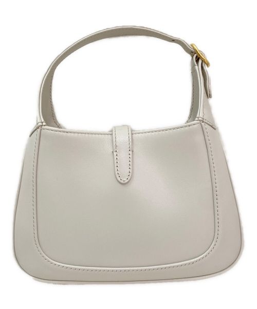 GUCCI（グッチ）GUCCI (グッチ) 1961 ミニ ホーボー 2way ハンド ショルダー ホワイト サイズ:-の古着・服飾アイテム