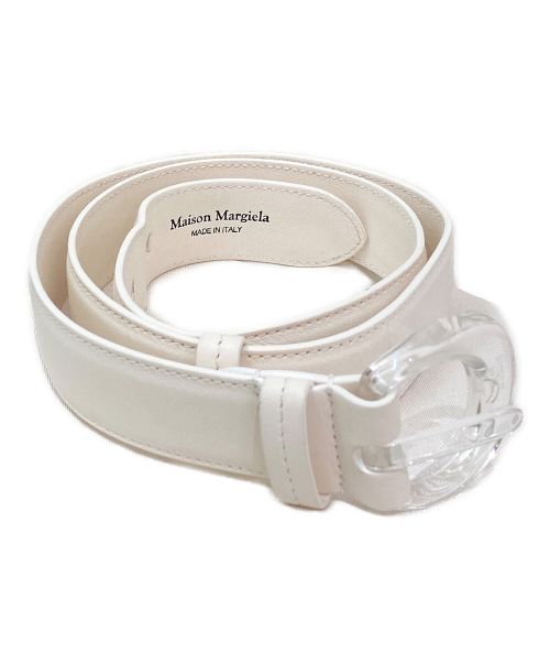 Maison Margiela（メゾンマルジェラ）Maison Margiela (メゾンマルジェラ) グラムスラム ミニベルトバッグ ホワイト サイズ:-の古着・服飾アイテム