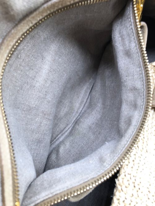 PRADA（プラダ）PRADA (プラダ) ペーパーハンドバッグ ベージュ サイズ:-の古着・服飾アイテム