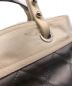 中古・古着 CHANEL (シャネル) ナイロン切替ハンドバッグ シルバー サイズ:-：59800円