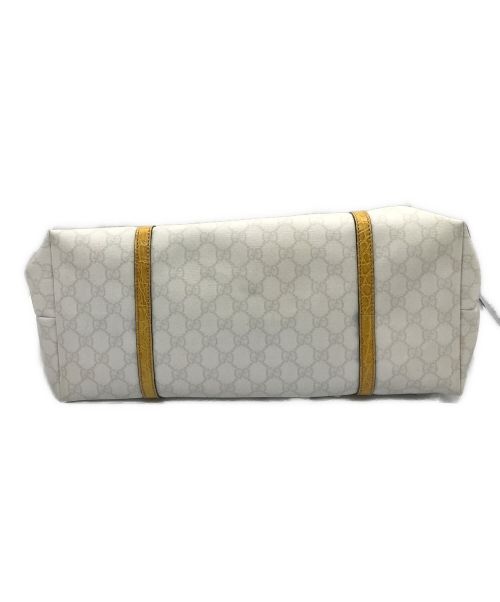GUCCI（グッチ）GUCCI (グッチ) GGビニール・ジョイシリーズ トートGM ホワイト サイズ:GMの古着・服飾アイテム