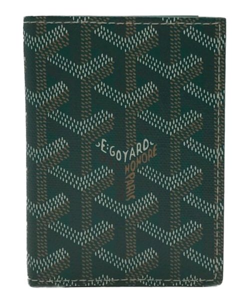GOYARD（ゴヤール）GOYARD (ゴヤール) カードケース グリーン サイズ:-の古着・服飾アイテム