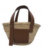 LOEWEロエベ）の古着「BASKET SMALL BAG」｜ベージュ