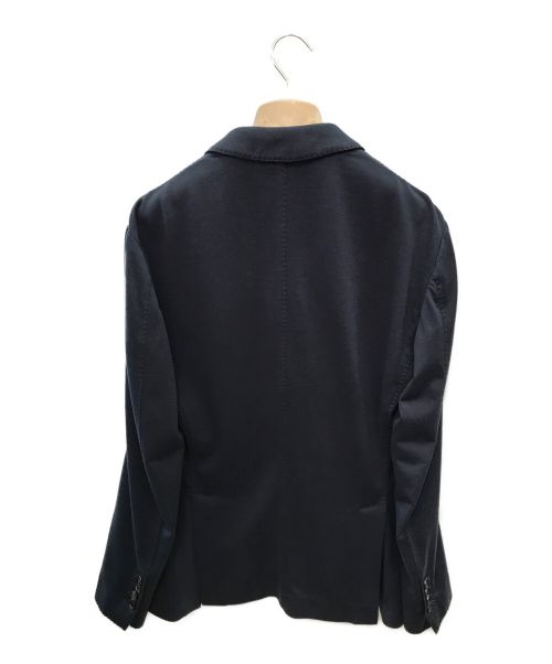 BRUNELLO CUCINELLI（ブルネロクチネリ）BRUNELLO CUCINELLI (ブルネロクチネリ) シルクコットンアンコンジャケット ネイビー サイズ:44（XS～S程度）の古着・服飾アイテム