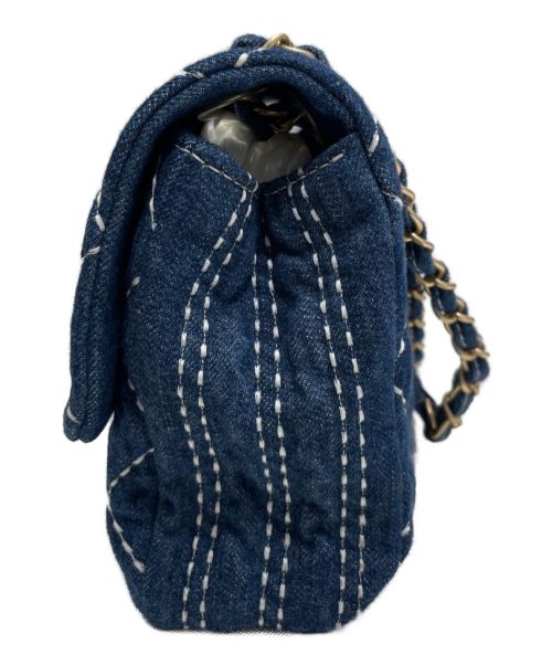 CHANEL（シャネル）CHANEL (シャネル) デニムマトラッセ25 ネイビー サイズ:-の古着・服飾アイテム
