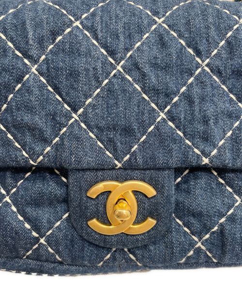CHANEL（シャネル）CHANEL (シャネル) デニムマトラッセ25 ネイビー サイズ:-の古着・服飾アイテム