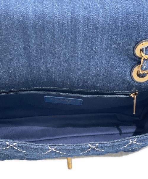 CHANEL（シャネル）CHANEL (シャネル) デニムマトラッセ25 ネイビー サイズ:-の古着・服飾アイテム