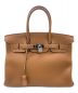 HERMES（エルメス）の古着「バーキン35」｜ゴールド