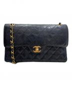 CHANELシャネル）の古着「マトラッセ25」｜ブラック