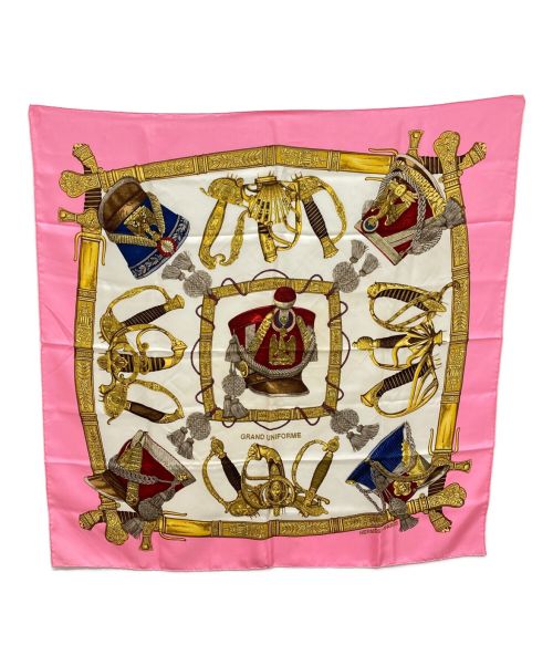 HERMES（エルメス）HERMES (エルメス) カレ90 ピンク サイズ:90の古着・服飾アイテム