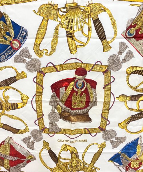 HERMES（エルメス）HERMES (エルメス) カレ90 ピンク サイズ:90の古着・服飾アイテム