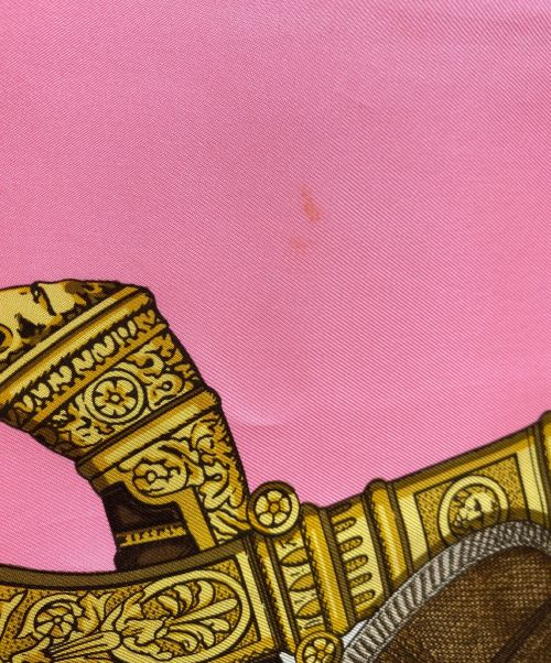 HERMES（エルメス）HERMES (エルメス) カレ90 ピンク サイズ:90の古着・服飾アイテム