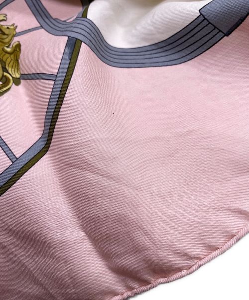 HERMES（エルメス）HERMES (エルメス) カレ90 ピンク サイズ:90の古着・服飾アイテム