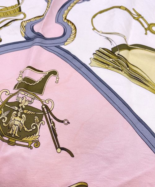 HERMES（エルメス）HERMES (エルメス) カレ90 ピンク サイズ:90の古着・服飾アイテム