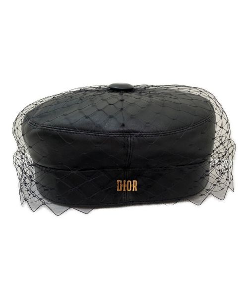 Christian Dior（クリスチャン ディオール）Christian Dior (クリスチャン ディオール) DIOR PARIS REVOLUTION キャップ ブラック サイズ:59の古着・服飾アイテム