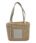 LOEWE（ロエベ）の古着「スクエアバスケットバッグ」｜ベージュ