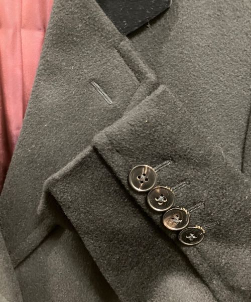 GUCCI（グッチ）GUCCI (グッチ) カシミヤチェスターコート ブラック サイズ:52の古着・服飾アイテム