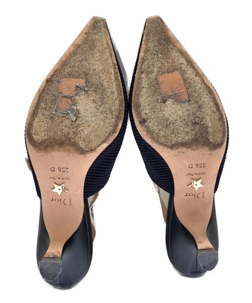 Christian Dior（クリスチャン ディオール）Christian Dior (クリスチャン ディオール) J'ADIOR スリングバック パンプス ブラック サイズ:35 1/2の古着・服飾アイテム