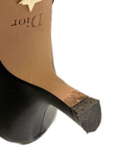 Christian Dior（クリスチャン ディオール）Christian Dior (クリスチャン ディオール) J'ADIOR スリングバック パンプス ブラック サイズ:35 1/2の古着・服飾アイテム