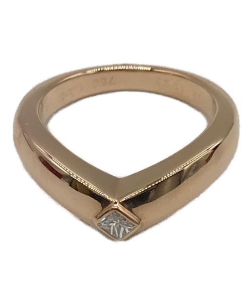 Cartier（カルティエ）Cartier (カルティエ) ダイヤ付きリング サイズ:10号の古着・服飾アイテム
