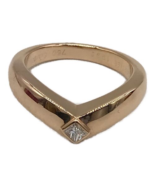 Cartier（カルティエ）Cartier (カルティエ) ダイヤ付きリング サイズ:10号の古着・服飾アイテム