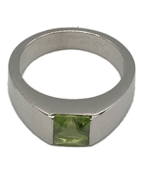 Cartier（カルティエ）Cartier (カルティエ) K18WGストーン付リング サイズ:10号の古着・服飾アイテム