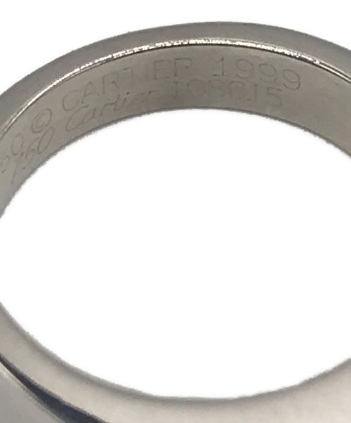 Cartier（カルティエ）Cartier (カルティエ) K18WGストーン付リング サイズ:10号の古着・服飾アイテム
