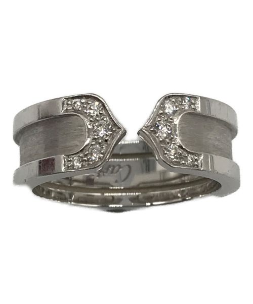 Cartier（カルティエ）Cartier (カルティエ) C2ダイヤ付きリング サイズ:11号の古着・服飾アイテム
