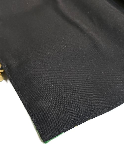 FENDI（フェンディ）FENDI (フェンディ) バゲットショルダーバッグ ベージュ×グリーン サイズ:-の古着・服飾アイテム