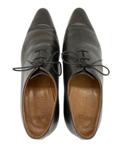 Berluti（ベルルッティ）Berluti (ベルルッティ) 内羽根ドレスシューズ グレー サイズ:7の古着・服飾アイテム