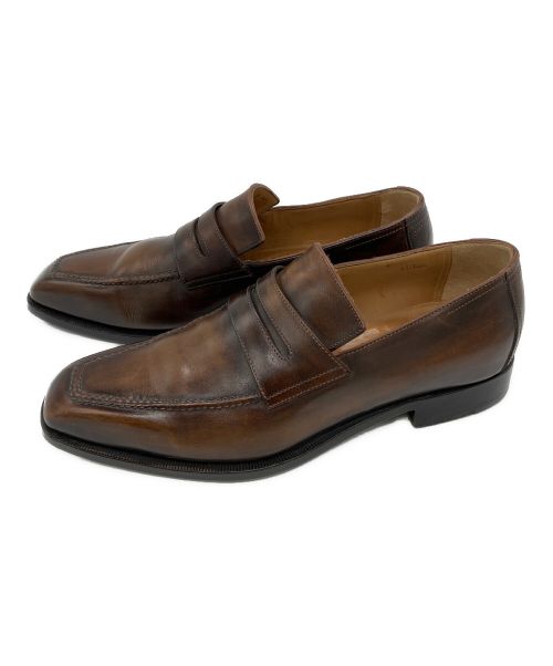 Berluti（ベルルッティ）Berluti (ベルルッティ) アンディローファー ブラウン サイズ:6 1/2の古着・服飾アイテム