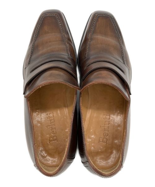 Berluti（ベルルッティ）Berluti (ベルルッティ) アンディローファー ブラウン サイズ:6 1/2の古着・服飾アイテム