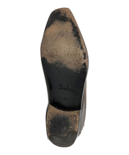 Berluti（ベルルッティ）Berluti (ベルルッティ) アンディローファー ブラウン サイズ:6 1/2の古着・服飾アイテム