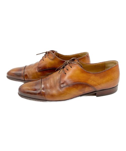Berluti（ベルルッティ）Berluti (ベルルッティ) キャップトゥドレスシューズ ブラウン サイズ:6 1/2の古着・服飾アイテム