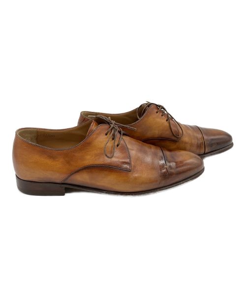 Berluti（ベルルッティ）Berluti (ベルルッティ) キャップトゥドレスシューズ ブラウン サイズ:6 1/2の古着・服飾アイテム
