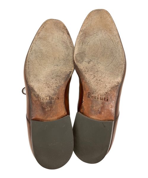 Berluti（ベルルッティ）Berluti (ベルルッティ) キャップトゥドレスシューズ ブラウン サイズ:6 1/2の古着・服飾アイテム