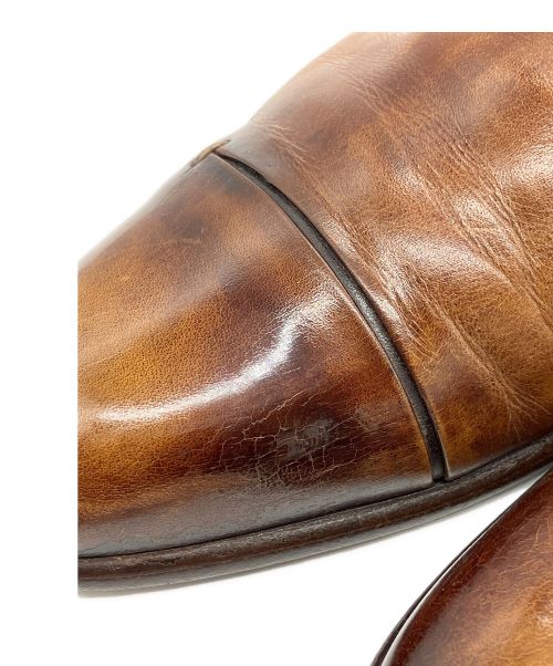 Berluti（ベルルッティ）Berluti (ベルルッティ) キャップトゥドレスシューズ ブラウン サイズ:6 1/2の古着・服飾アイテム