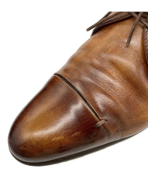 Berluti（ベルルッティ）Berluti (ベルルッティ) キャップトゥドレスシューズ ブラウン サイズ:6 1/2の古着・服飾アイテム