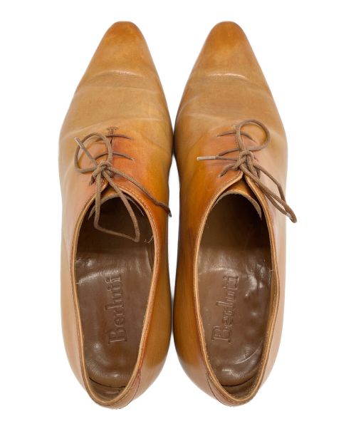 Berluti（ベルルッティ）Berluti (ベルルッティ) 内羽根ドレスシューズ ブラウン サイズ:7の古着・服飾アイテム