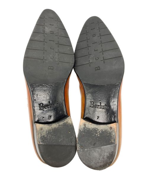Berluti（ベルルッティ）Berluti (ベルルッティ) 内羽根ドレスシューズ ブラウン サイズ:7の古着・服飾アイテム