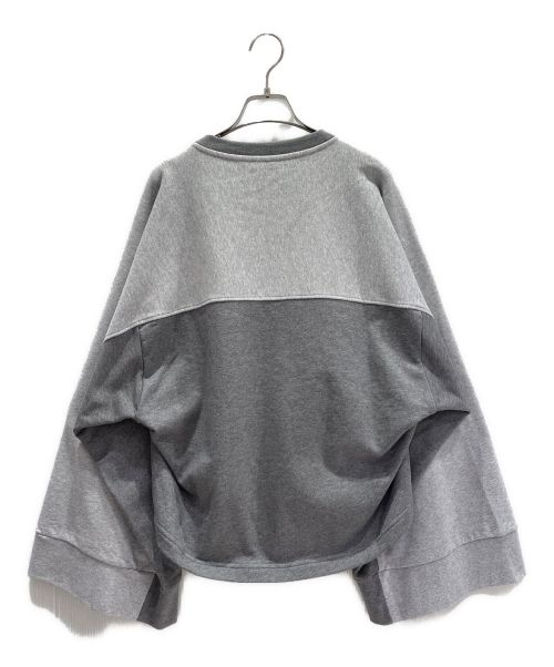 LOEWE（ロエベ）LOEWE (ロエベ) コットンボリュームスウェットシャツ グレー サイズ:Ｓの古着・服飾アイテム
