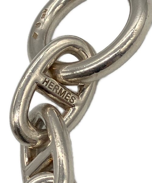 HERMES（エルメス）HERMES (エルメス) シェーヌダンクル ブレスTGM シルバーの古着・服飾アイテム
