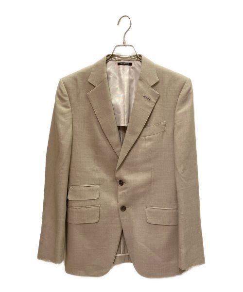 TOM FORD（トムフォード）TOM FORD (トムフォード) セットアップスーツ ベージュ サイズ:46の古着・服飾アイテム