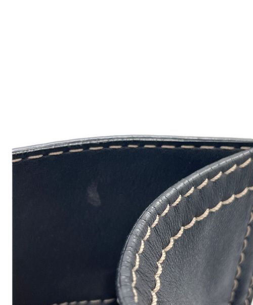 LOEWE（ロエベ）LOEWE (ロエベ) レザーハンドバッグ ブラック サイズ:-の古着・服飾アイテム