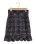 CHANEL (シャネル) ツイードスカート ブラック サイズ:38：32800円
