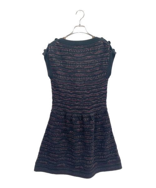 CHANEL（シャネル）CHANEL (シャネル) ニットワンピース ブラック サイズ:34の古着・服飾アイテム