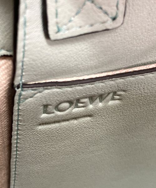 LOEWE（ロエベ）LOEWE (ロエベ) Vertical Tote Fringe Paula Bag ミント サイズ:-の古着・服飾アイテム